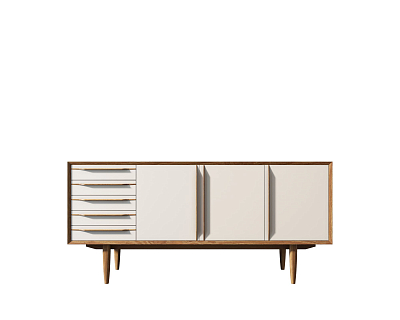 Комод "Bruni white" три дверки арт BR04WH 400_400_1934690